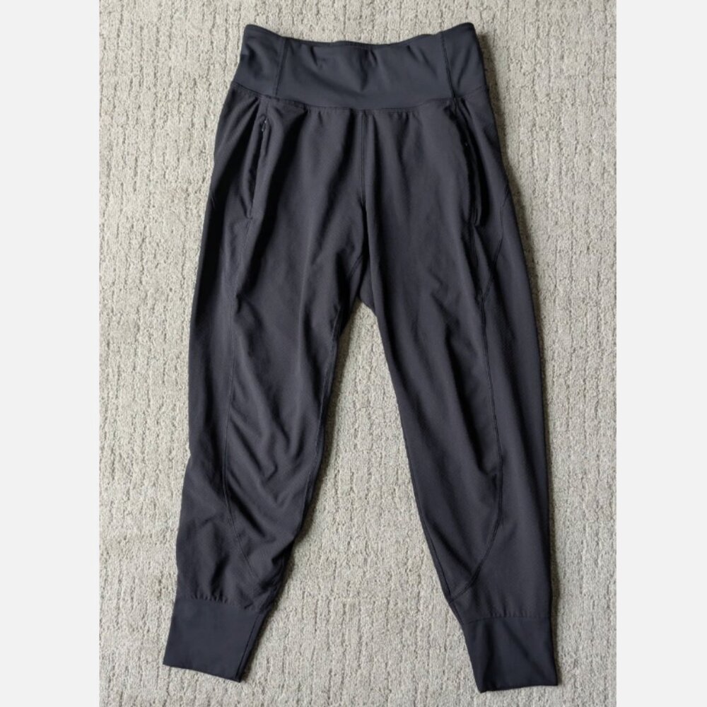Athleta Distance Jogger Black Athletic Yoga Pants Women's XSP
